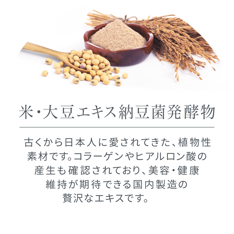 米・大豆エキス納豆菌発酵物