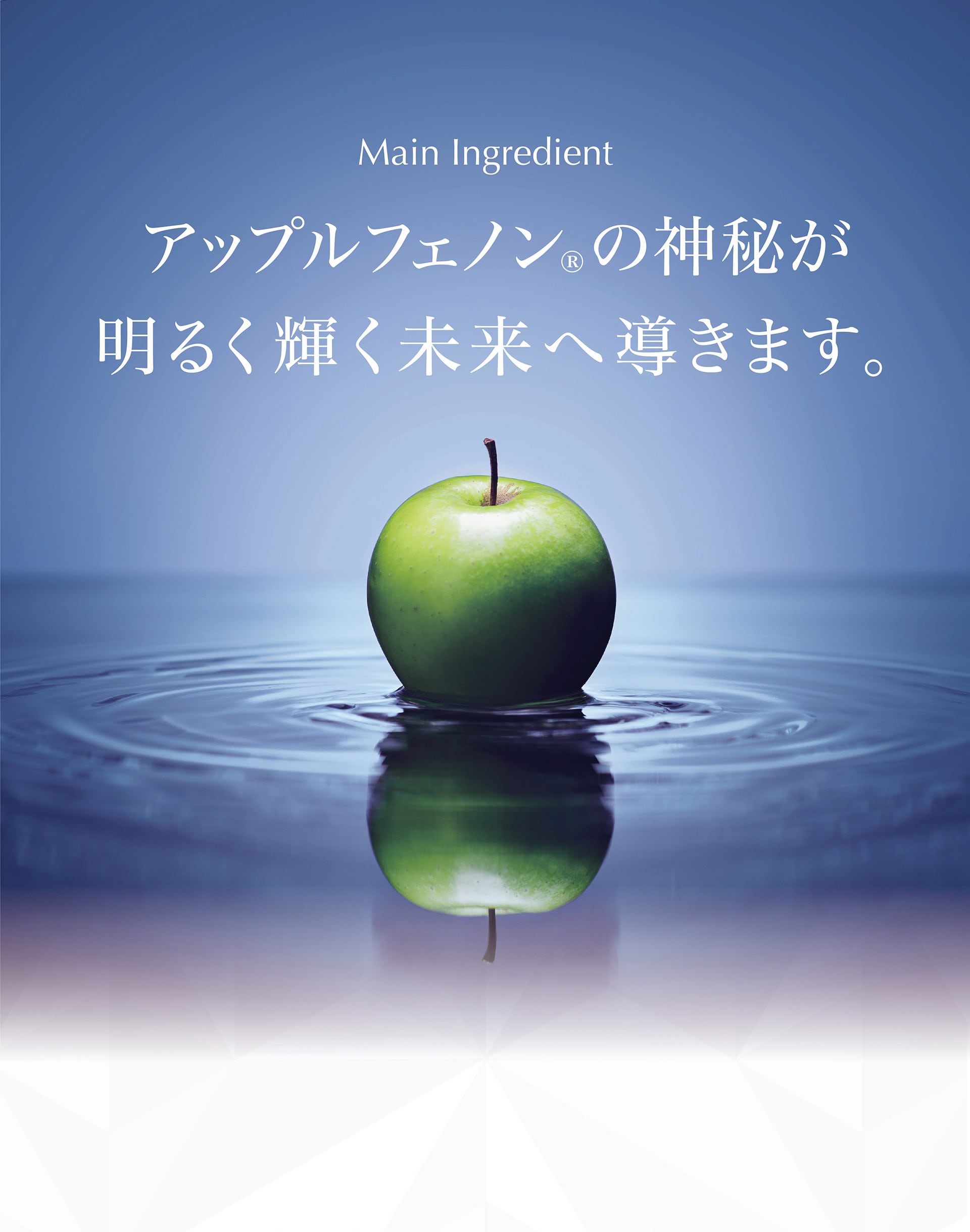 アップルフェノンの神秘が明るく輝く未来へ導きます。