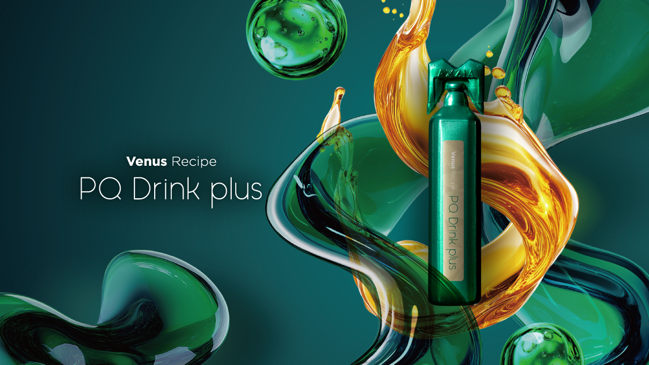 “Venus Recipe” PQ Drink plus Renewal – Comprehensive Beauty Drink that Enhances Radiant Glow from Within