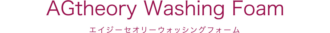 エイジーセオリー ウォッシングフォーム