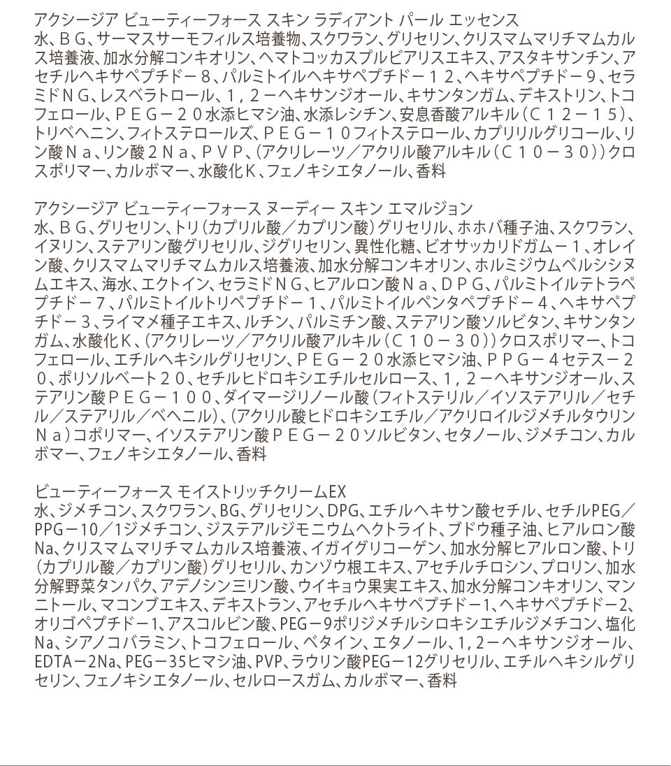 配合成分