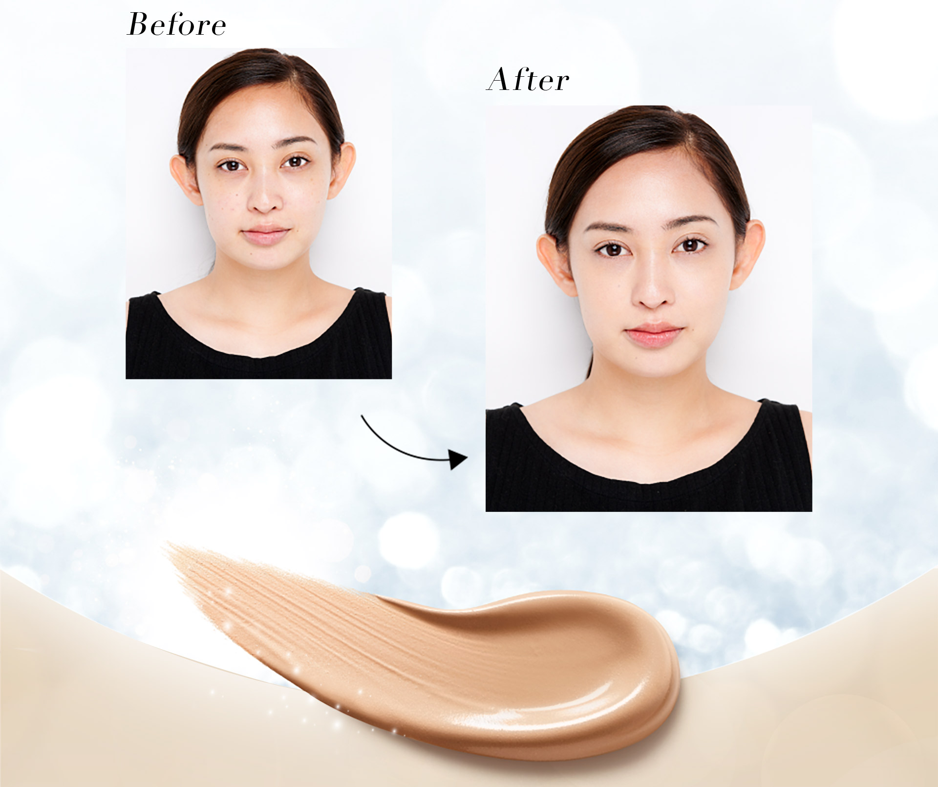 Before→After