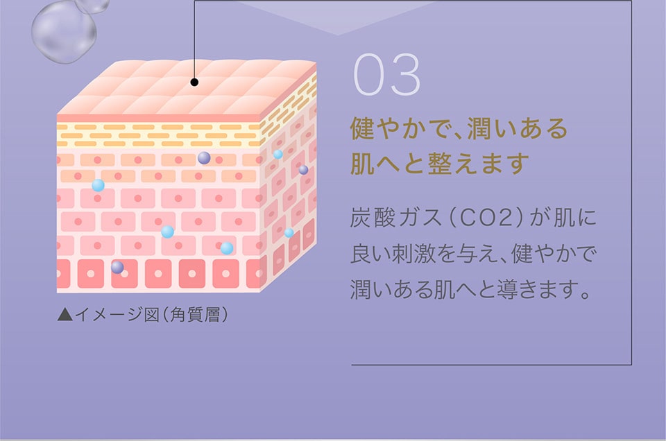 【03】健やかで、鬱老いのある肌へと整えます